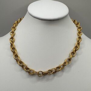 Vintage Sarah Coventry 18” chain link necklace